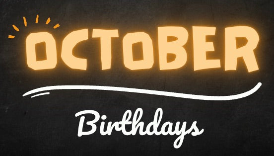 Marquee Birthday Messages - October ONLY