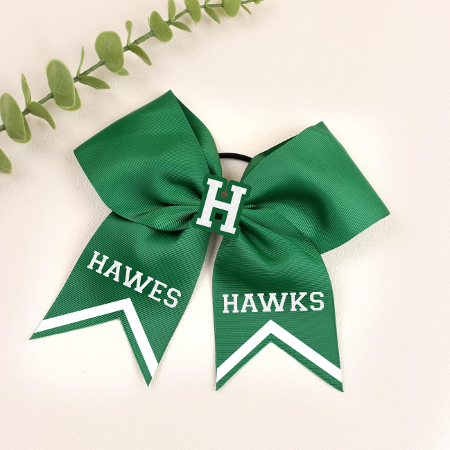 Hawes Spirit Wear - Bow with Glittery "H"