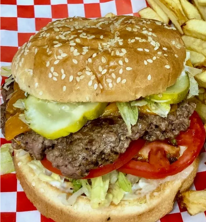 Hawktoberfest Meal - 1/3 lb Hamburger w/Cheese