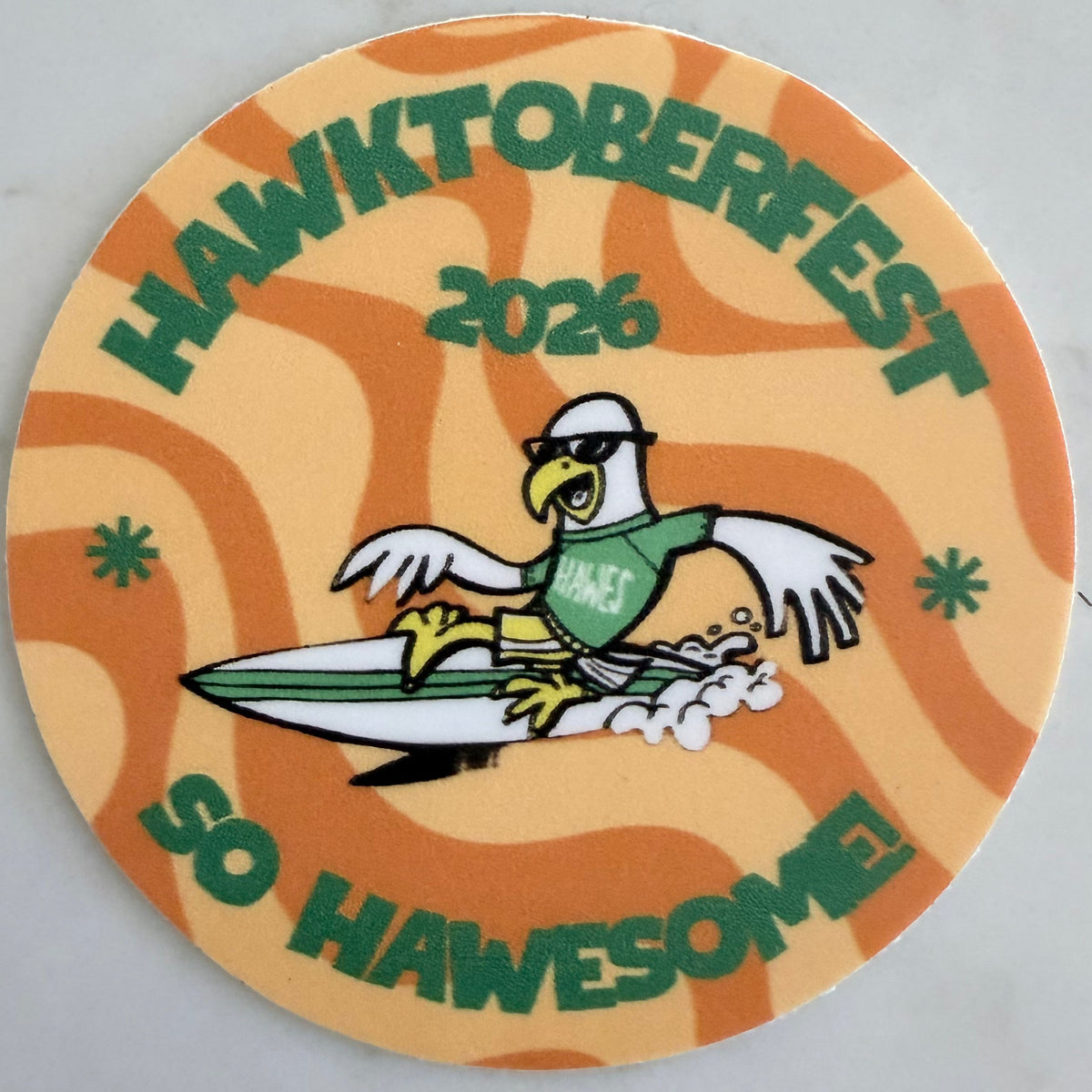 Hawktoberfest - Stickers