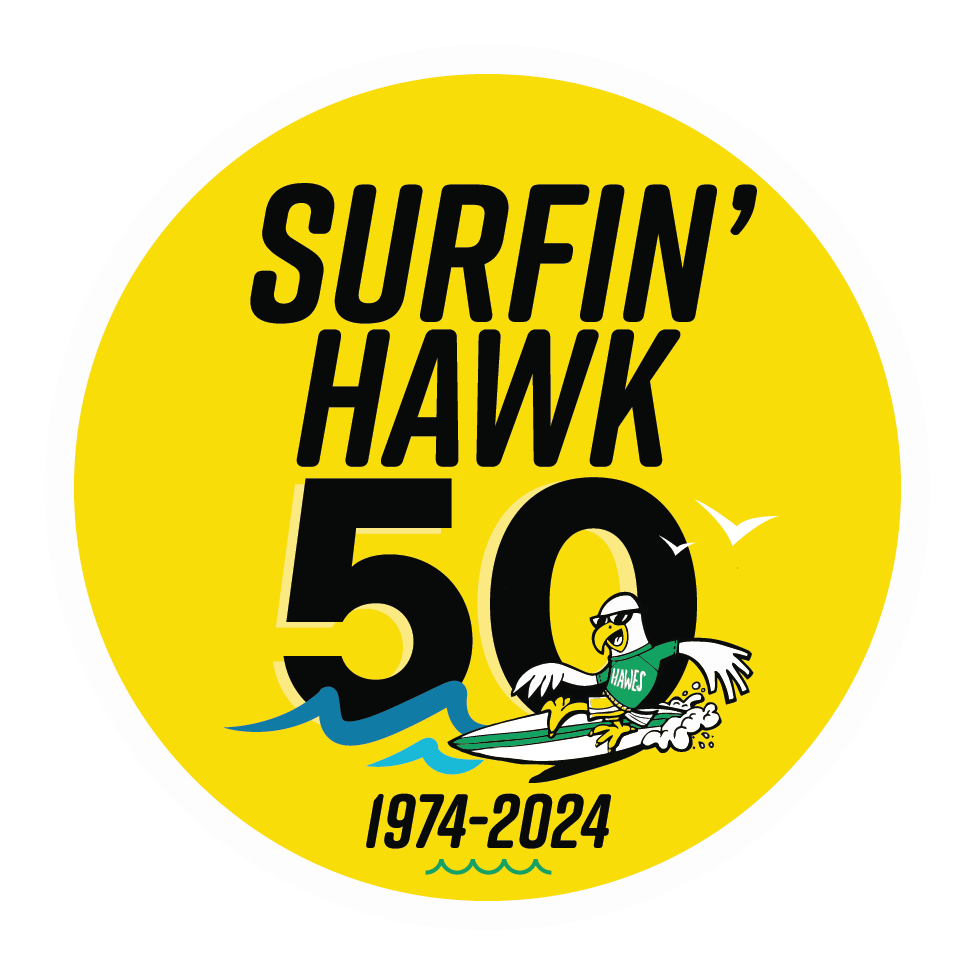 Surfin' Hawk Corporate Sponsorship: $750